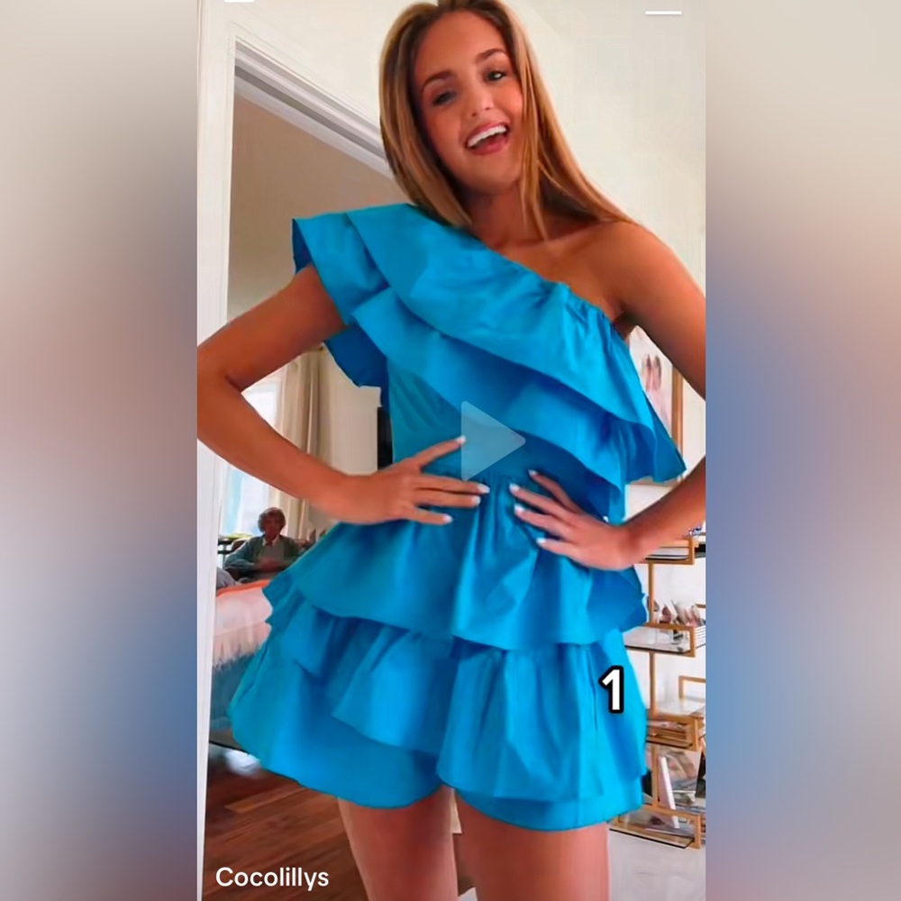 COCOLILYS DOBE SOLD OUT BLUE ROMPER